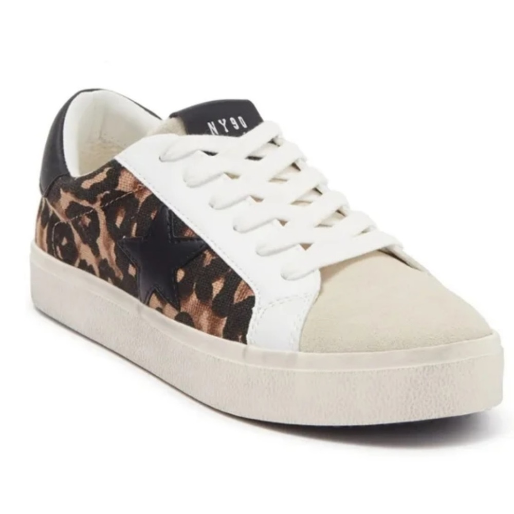 Steve Madden Philip Leopard Print Sneakers | Golden Goose Dupes